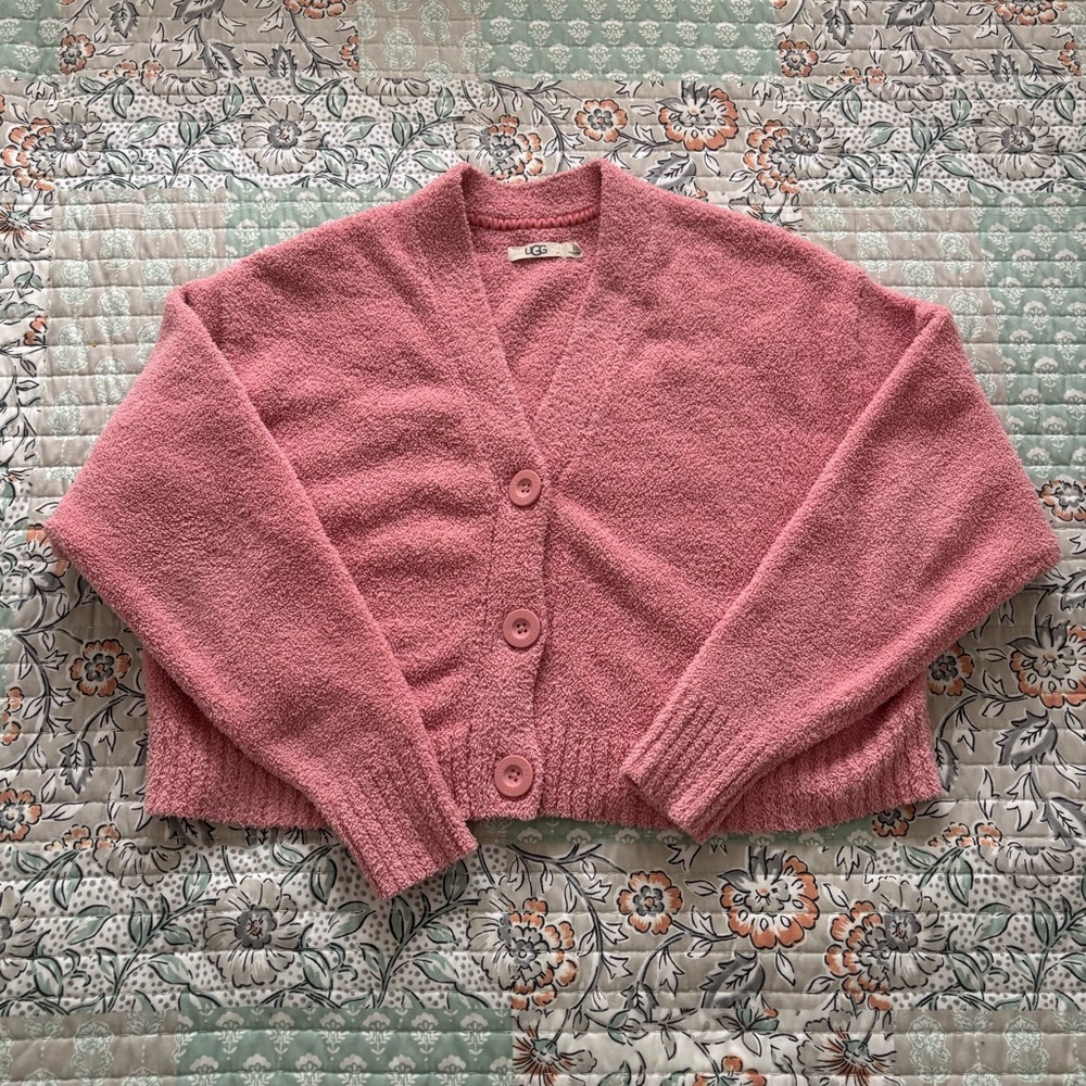 UGG Pink Cardigan